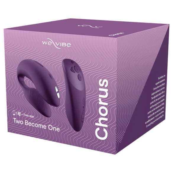 We-Vibe Chorus - pametni vibrator za parove sa punjivom baterijom (ljubičasti)