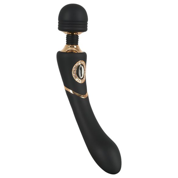 Kleopatra Čarobni Štapić - akumulatorski, vodootporni masažer vibrator (crni)