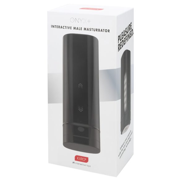 Kiiroo Onyx+ - интерактивни мастурбатор (црни)