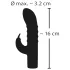 You2Toys - Rabbit Vibe - punjivi G-tačka vibrator sa dodatkom za klitoris (ljubičasti)