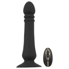 Black Velvet - bežični analni vibrator (crni)