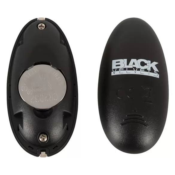 Black Velvet - bežični analni vibrator (crni)