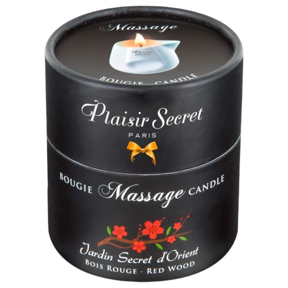 Plaisirs Secrets Red Wood - Sveća za Masažu (80ml)