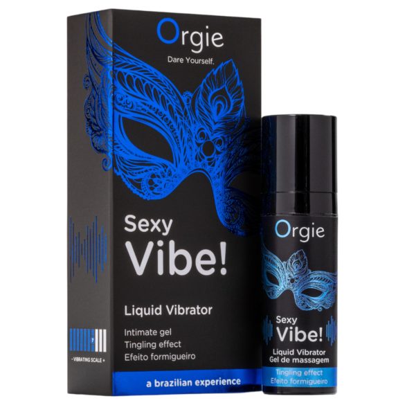 Orgie Sexy Vibe Liquid - uniseks tečni vibrator (15ml)