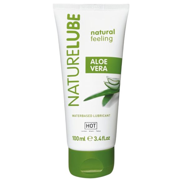 HOT NatureLube Aloe Vera - водени лубрикант (100ml)