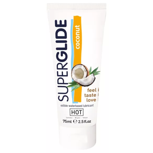 HOT Superglide Kokos - jestivo lubrikant (75ml)