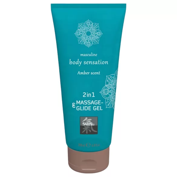 Šijacu 2u1 Ćilibarski miris - masažno ulje i lubrikant (200ml)
