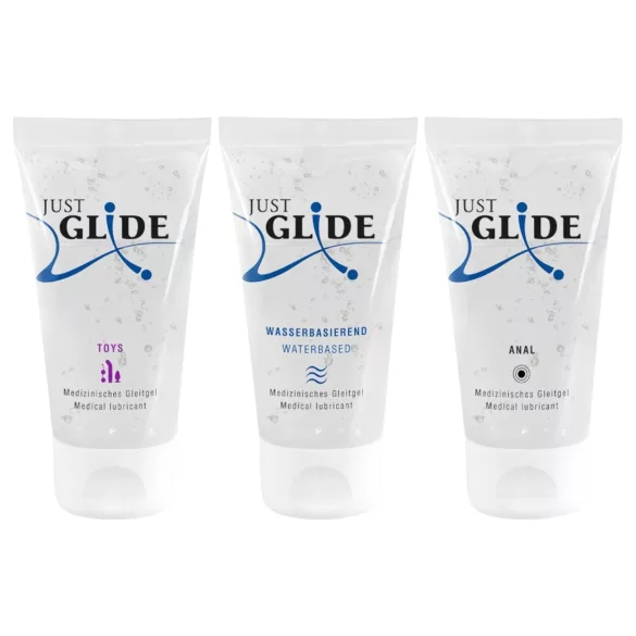 Just Glide сет лубриканата (3x50ml)