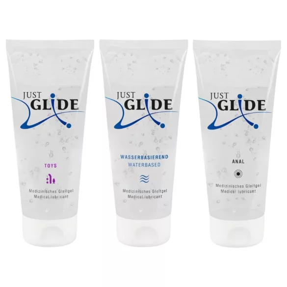 Just Glide сет мазива (3x200ml)