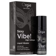   Orgie Sexy Vibe High Voltage - uniseks tečni vibrator (15ml)