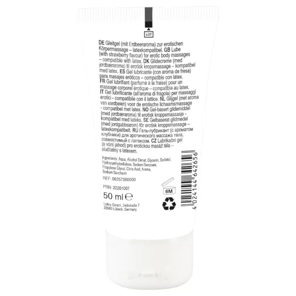 Lick it! - Jestivo 2u1 lubrikant - jagoda (50ml)