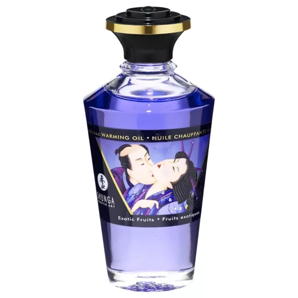 Shunga - Uljani losion za masažu s grejanjem - Egzotično voće (100ml)