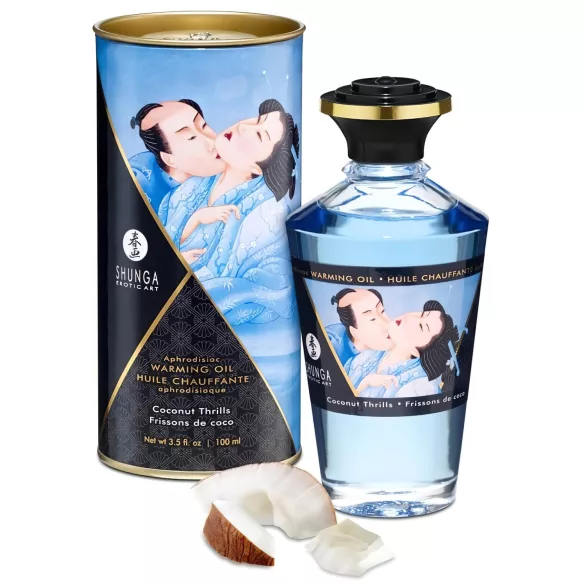 Shunga - Grejno ulje za masažu - kokos (100ml)