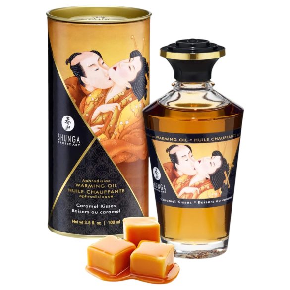 Shunga - Grejuće ulje za masažu - karamel (100 ml)