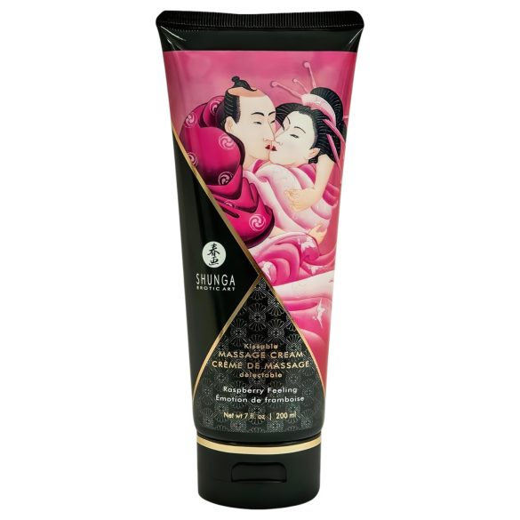 Shunga - krem za masažu - malina (200ml)