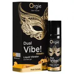 Orgie Dual Vibe! - tečni vibrator - Pinã Colada (15ml)