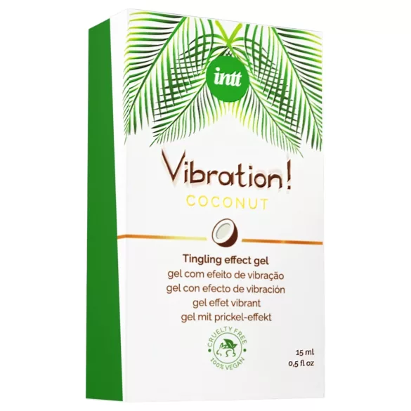 Intt Vibration! - tečni vibrator - kokos (15ml)