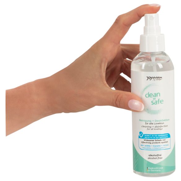 JoyDivision Clean Safe - дезинфекциони и чистећи спреј (200мл)
