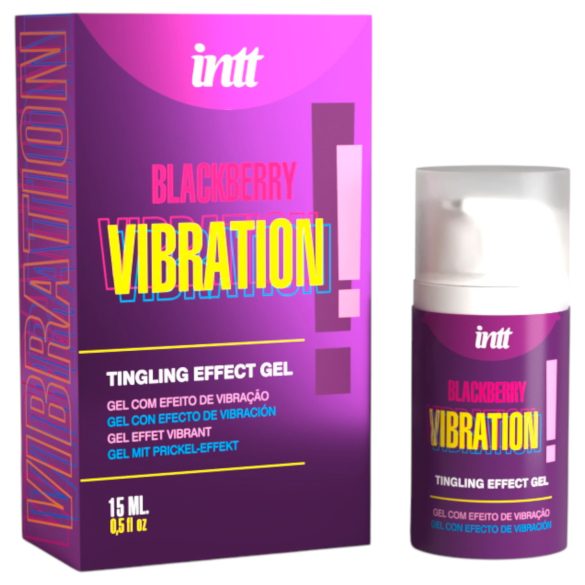 Intt Vibration! - tečni vibrator - kupina (15ml)