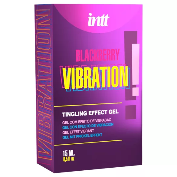 Intt Vibracija! - tečni vibrator - kupina (15ml)
