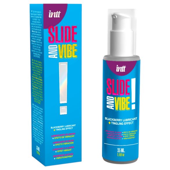 Intt - jestivi, šaptač za telo, intimni lubrikant gel - kupina (35ml)