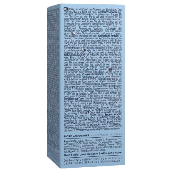 Mister Size - gel za odlaganje ejakulacije (50ml)