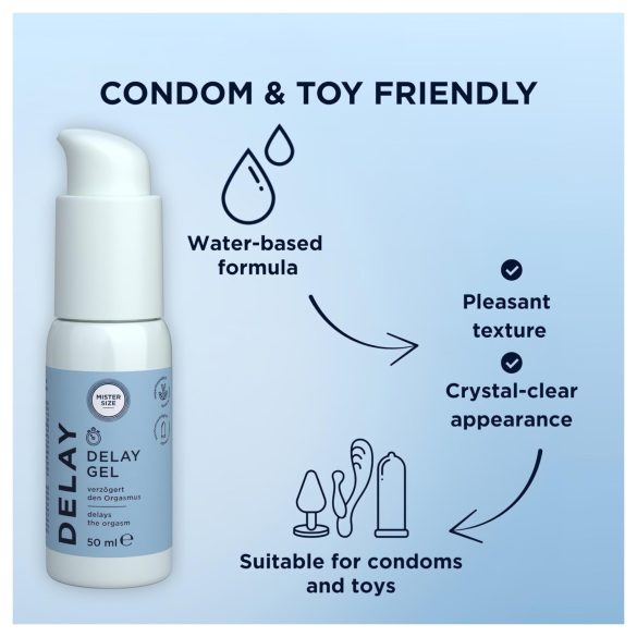 Mister Size - gel za odlaganje ejakulacije (50ml)