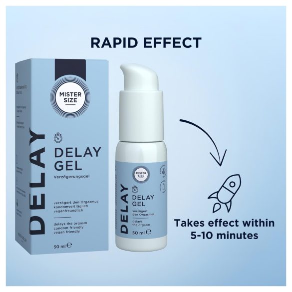 Mister Size - gel za odlaganje ejakulacije (50ml)