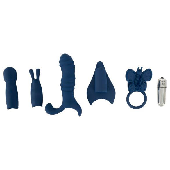 Magic Shiver - vibrator set (plava)