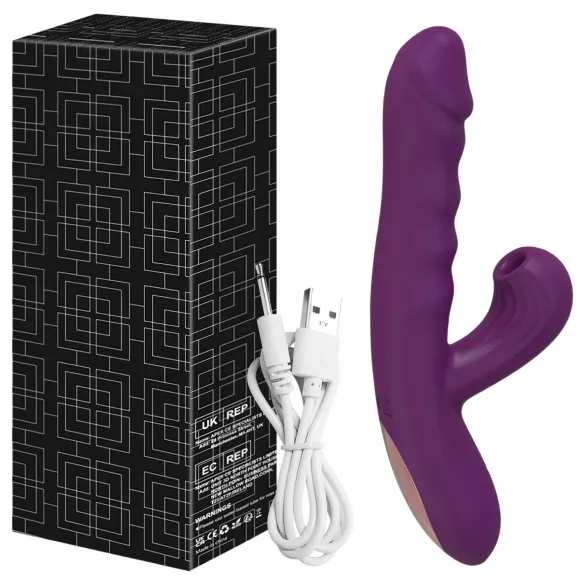 AlvUp - potisni G-tačka vibrator (ljubičasti)