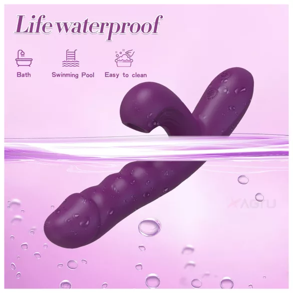 AlvUp - potisni G-tačka vibrator (ljubičasti)