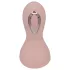 Lonely - Bežični, vodootporni vibrator za bradavice sa usisnim i lizućim funkcijama (pink)