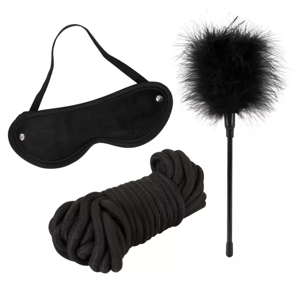 Master & Slave - Set za vezivanje (braon-crna)