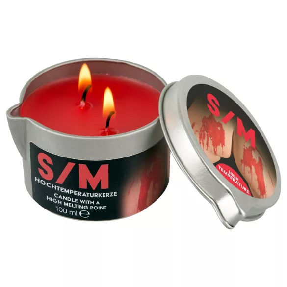 BDSM Sveća od visokotemperaturnog parafina (100ml)