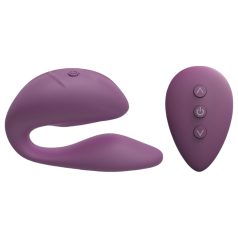 Cotoxo Cupid 2 - daljinski parni vibrator (ljubičasti)