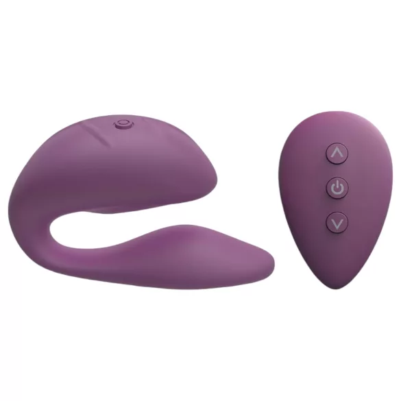 Cotoxo Cupid 2 - daljinski parni vibrator (ljubičasti)
