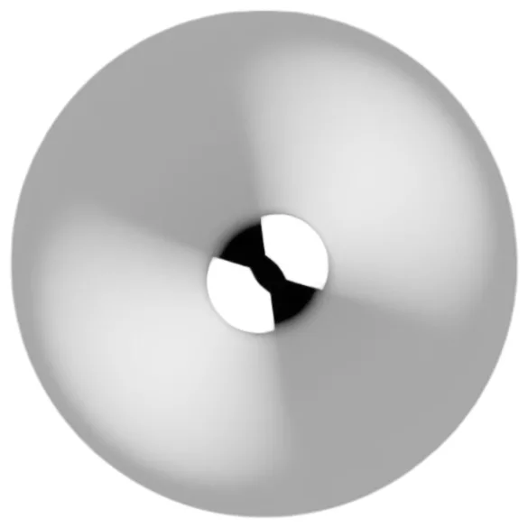Sunfo - bežični analni vibrator sa radijom (srebrni)