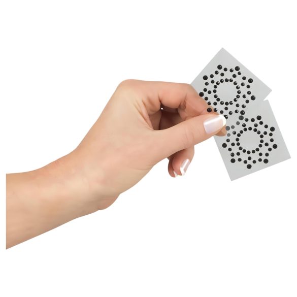 Lepljivi okrugli bedž - zvezda