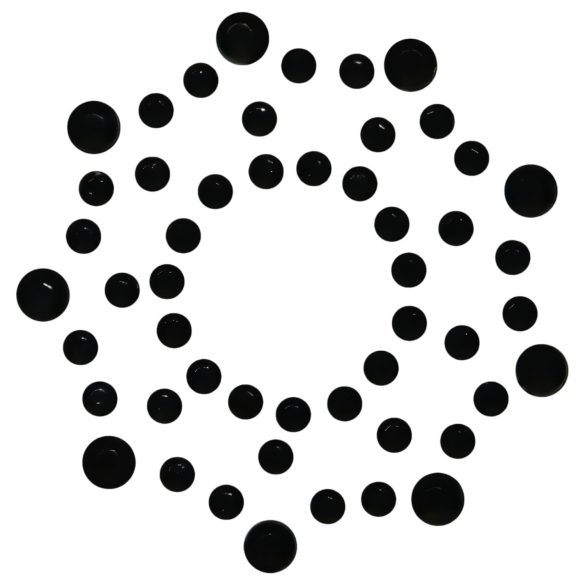 Lepljivi okrugli bedž - zvezda