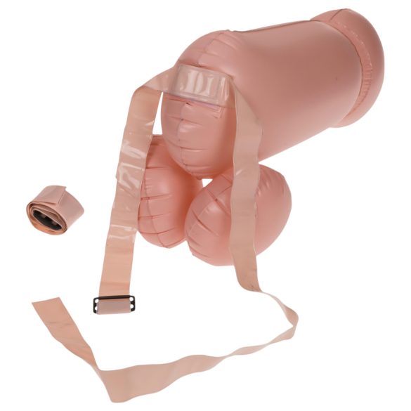 Pena za borbu - naduvavanje i pričvršćivanje (natur)