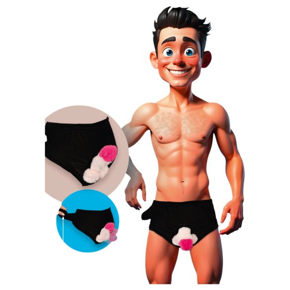 Crne bokserice sa pumpicom