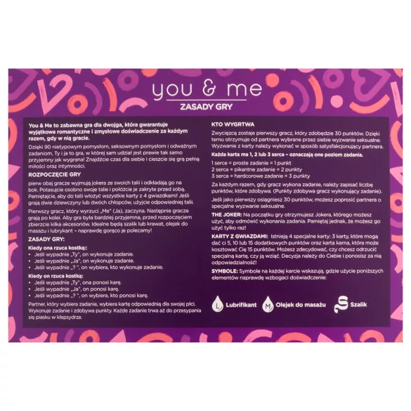 you & me - еротска игра за парове (пољски)