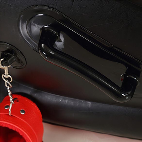 Čarobni jastuk - naduvni BDSM nameštaj sa lisicama - veliki (crveni)