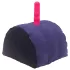 Desirel Magic Pillow - Na duvanje seks jastuk - sa držačem za dildo (ljubičasti)