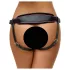 ZADO - kožne donje gaće za kaiš-dildo za BDSM (crne, S-L)