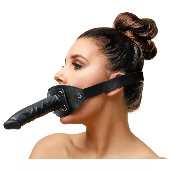 ZADO - crni gag za penis
