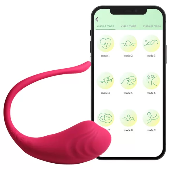 Funny Me - pametno, punjivo vibrirajuće jaje (pink)