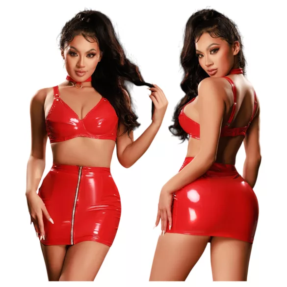 JSY 033 - babydoll set - crvena (L-XL)
