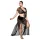 JSY 065 - crni babydoll komplet (XL-2XL)