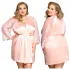 JSY 067 - roze babydoll set (XL-2XL)